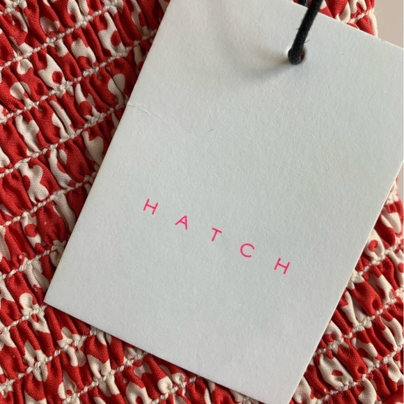 HATCH Maternity The Scarlett Jumper, red and white flowers, 2, sleeveless, NWT - Picture 10 of 14